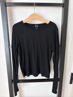 art class Black Ribbed Long-Sleeve Tee
